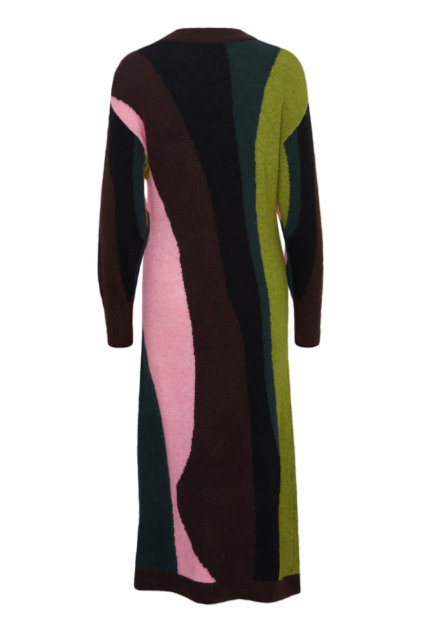 Multi- Colour Knitted Dress